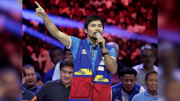 Manny Pacquiao trains for comeback bout against Jessie Vargas despite punishing Senate schedule