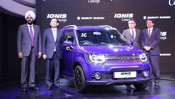 2016 Auto Expo: Maruti Ignis compact SUV concept unveiled 2016 Auto Expo: Maruti Ignis compact SUV concept unveiled