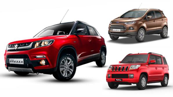 Spec comparo: Maruti Vitara Brezza vs Mahindra TUV300 vs Ford EcoSport