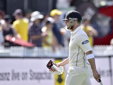 Wellington Test: McCullum walks for a duck in 100th Test as Australia put New Zealand on mat