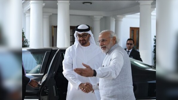 Abu Dhabi's Crown Prince gets ceremonial welcome; meets PM Modi to discuss ways to curb radicalism