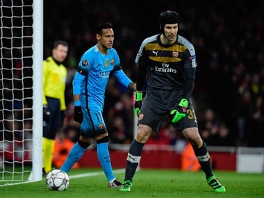 Champions League: We are still alive, says Petr Cech after Barcelona loss