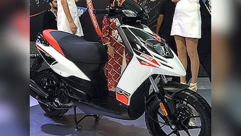 Auto Expo: Piaggio unveils two-wheeler crossover Aprilia SR 150