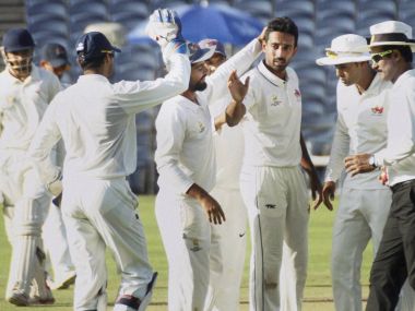 Ranji Trophy: Mumbai on the charge as Dhawal Kulkarni rips apart Saurashtra on green top Ranji Trophy: Mumbai on the charge as Dhawal Kulkarni rips apart Saurashtra on green top