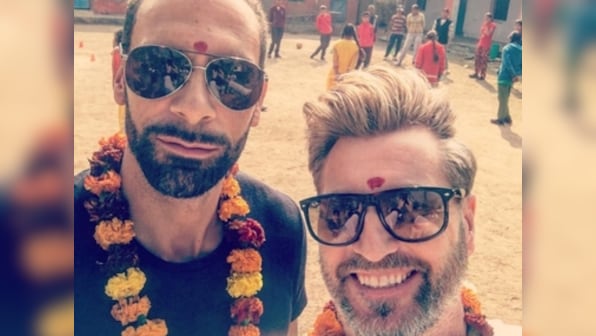 Rio Ferdinand and Robbie Savage's great Indian adventure: From football to cricket and barber shops to 'naan'