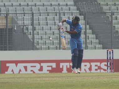 Rishabh Pant during his record-breaking knock. Twitter/ICC