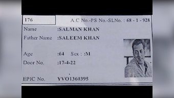 Being Salman Khan: Hyderabad voter mistakenly gets the actor's photo on his ID card