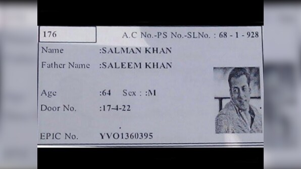 Being Salman Khan: Hyderabad voter mistakenly gets the actor's photo on his ID card