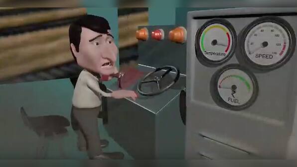 Neelabh Toons on the viagra effect of low oil price in Suresh Prabhu Railway Budget 2016