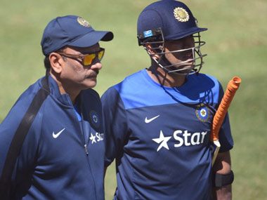 India vs England: Ravi Shastri dismisses speculation surrounding MS Dhoni's retirement, says he is not going anywhere India vs England: Ravi Shastri dismisses speculation surrounding MS Dhoni's retirement, says he is not going anywhere