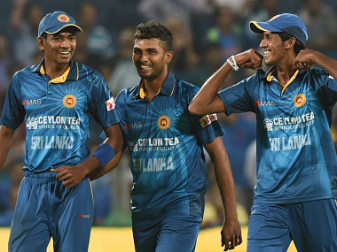 First T20I: Sri Lanka's inexperienced pacers stun India on green track to take 1-0 lead First T20I: Sri Lanka's inexperienced pacers stun India on green track to take 1-0 lead