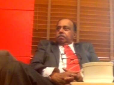 Sunil Dev in the sting video. YouTube screengrab
