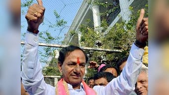 Telangana polls: With early trends in favour, K Chandrashekar Rao's TRS hopeful of retaining power in state
