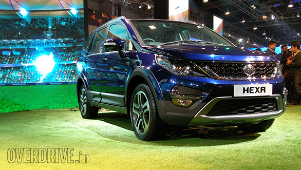 2016 Auto Expo: Tata displays near production ready Hexa MPV 2016 Auto Expo: Tata displays near production ready Hexa MPV