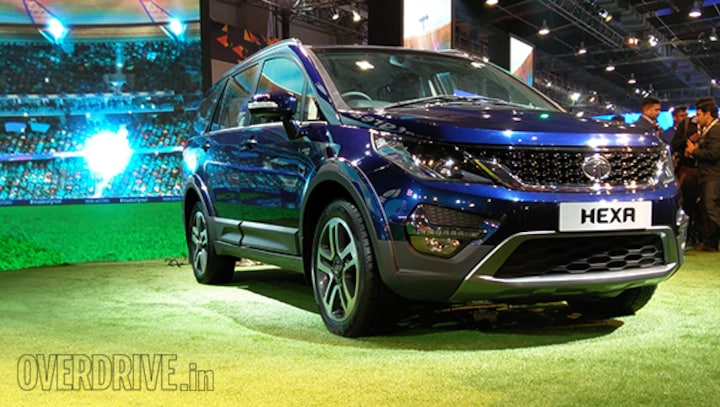 2016 Auto Expo: Tata displays near production ready Hexa MPV