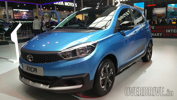 2016 Auto Expo: Tata Zica based Aktiv crossover on display