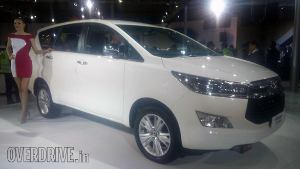 Toyota Innova Crysta bookings to open in India in March, 2016 Toyota Innova Crysta bookings to open in India in March, 2016