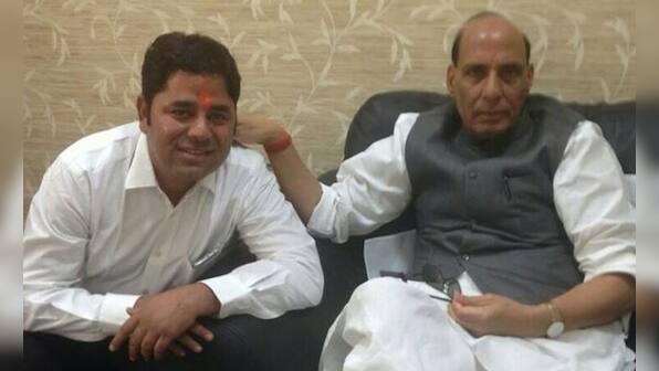 From Rajnath to Vijayvargiya: With friends like these, it's no surprise Vikram Chauhan beats up people for fun