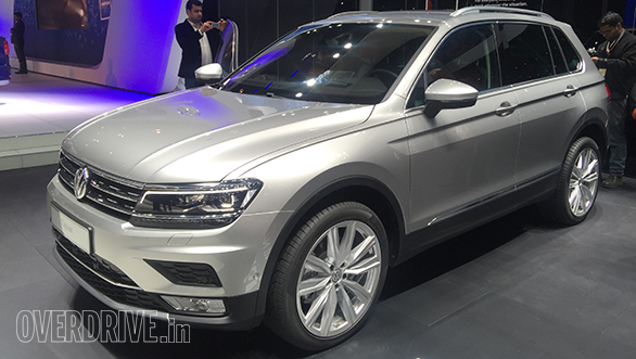 2016 Auto Expo: Volkswagen unveils the Tiguan SUV 2016 Auto Expo: Volkswagen unveils the Tiguan SUV