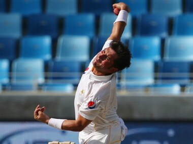 Pakistani leg spinner Yasir Shah. AFP