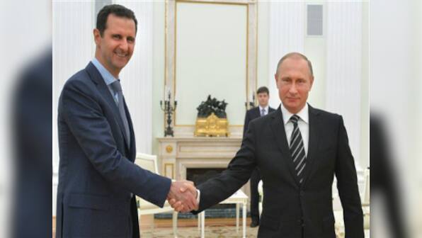 Russian backed airstrikes helps Syria recapture town in Aleppo from IS