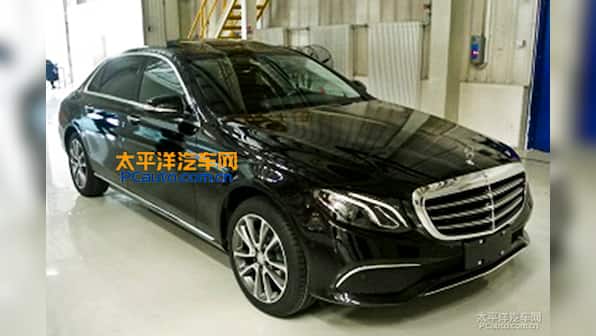Spied: Mercedes E-Class long wheelbase in China