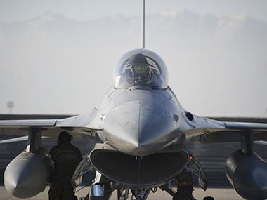 F-16 Fighter jet. AFP