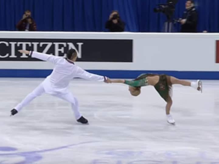 Russian champions figure skate their way to gold medal in Europe with 'Nagada sang dhol'