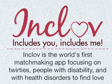 Love is in the air for everyone: New matchmaking app 'Inclov' doesn't leave anyone behind Love is in the air for everyone: New matchmaking app 'Inclov' doesn't leave anyone behind