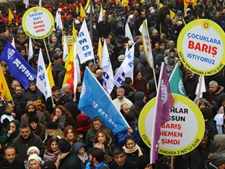 Syria sees thousands protest in Afrin to end Turkish-led assault, urge Russia to take firm stand