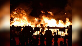 Report blames organiser of 'Make in India Week' event for the fire in Mumbai on 14 Feb