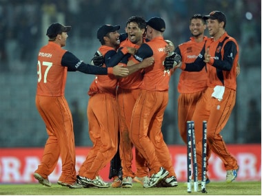 Netherlands cricket team. AFP