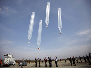 Stink bomb diplomacy? North Korea sends balloons packed with used toilet paper to South Korea Stink bomb diplomacy? North Korea sends balloons packed with used toilet paper to South Korea