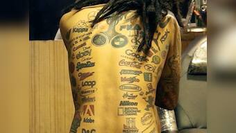 Watch: Tattoo aficionado Jason George is a human billboard