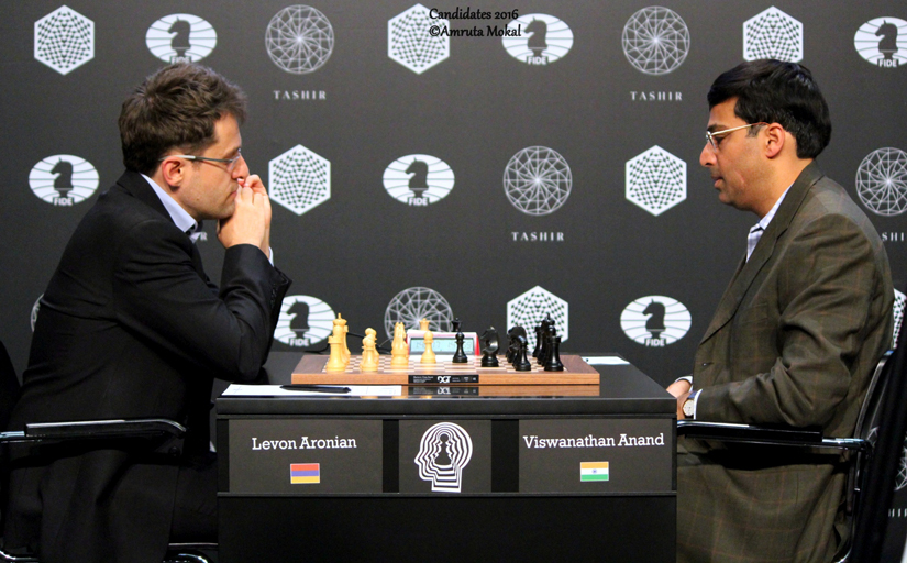 Candidates Chess: Anand splits point with Aronian in a game of technical brilliance; stays in lead after Round 2 Candidates Chess: Anand splits point with Aronian in a game of technical brilliance; stays in lead after Round 2