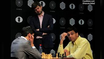 Candidates Chess: Vishy Anand spilts point with Anish Giri to stay in hunt; crucial 2nd half begins later today