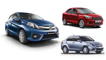 Features comparison: 2016 Honda Amaze vs Ford Figo Aspire vs Maruti Suzuki Swift Dzire