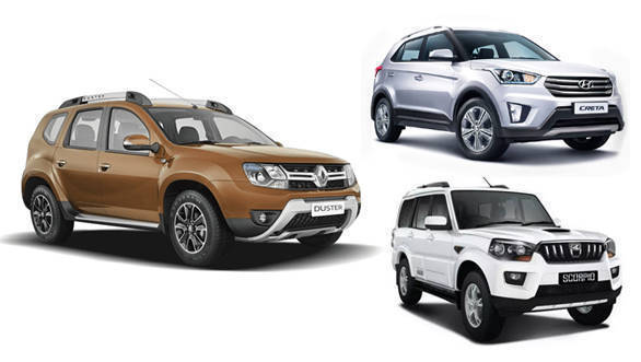 Spec comparo: 2016 Renault Duster vs Hyundai Creta vs Mahindra Scorpio Spec comparo: 2016 Renault Duster vs Hyundai Creta vs Mahindra Scorpio