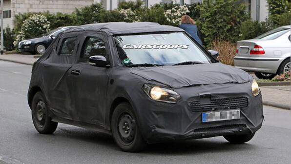 Spied: 2017 India-bound Suzuki Swift spotted testing