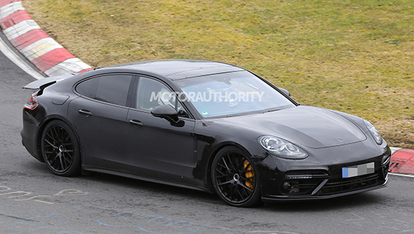 2017 Porsche Panamera caught without camouflage 2017 Porsche Panamera caught without camouflage