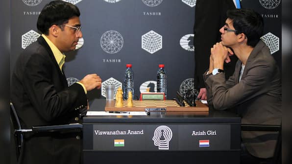 Candidates Chess: Viswanathan Anand draws with Anish Giri, loses the right to challenge Magnus Carlsen for first time since 2008