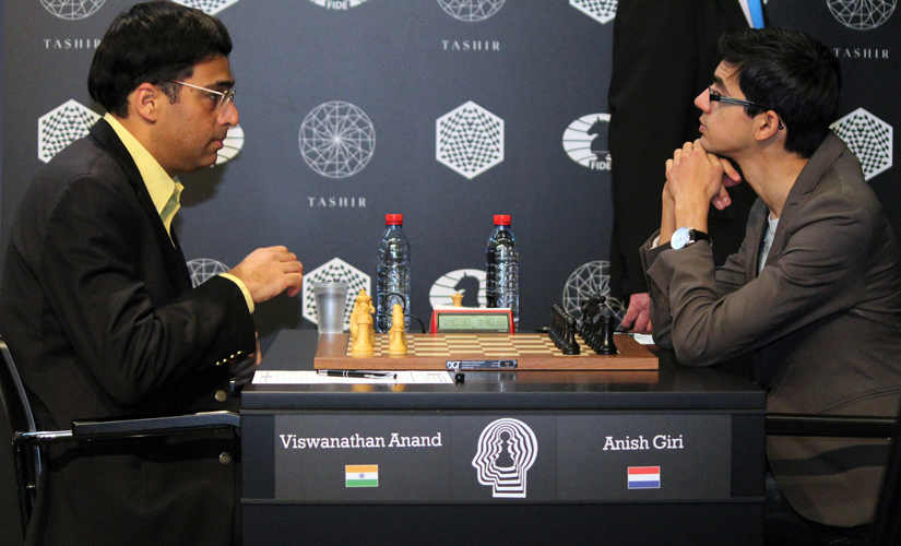 Candidates Chess: Viswanathan Anand draws with Anish Giri, loses the right to challenge Magnus Carlsen for first time since 2008 Candidates Chess: Viswanathan Anand draws with Anish Giri, loses the right to challenge Magnus Carlsen for first time since 2008