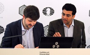 Candidates Chess: Vishy Anand spilts point with Anish Giri to stay in hunt;  crucial 2nd half begins later today-Sports News , Firstpost