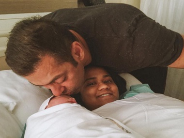 Check this out: Uncle Salman Khan and nephew Ahil click their first picture together Check this out: Uncle Salman Khan and nephew Ahil click their first picture together