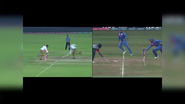 Watch: Pollock, Arnold and co pull off near-perfect re-enactment of epic Dhoni run-out