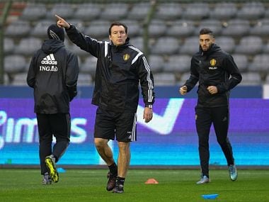 File Photo of Belgium Football team's training. GettyImages
