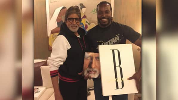 When 'Big B' Amitabh Bachchan made a polite request to Chris Gayle and the 'World Boss' declined