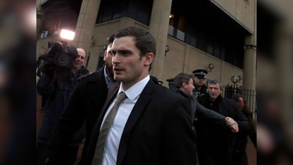 Former England winger Adam Johnson jailed for six years for under-age sex offence