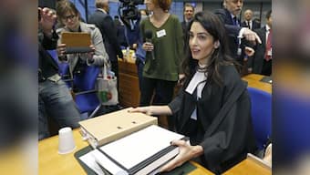 Clooney's heading to India, but not George: Human rights lawyer Amal to discuss freedom of expression on 18 March