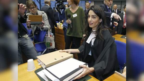 Clooney's heading to India, but not George: Human rights lawyer Amal to discuss freedom of expression on 18 March